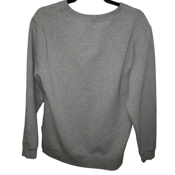 Green Tea Grl Power Girl Power Gray Pullover Sweater Medium - Picture 2 of 5